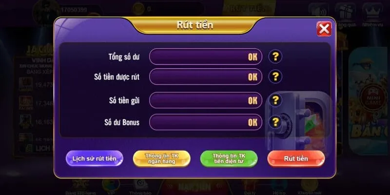 Hướng Dẫn Từng Bước Rút Tiền LD789